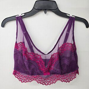 Triumph Purple Lace Beauty-Full Darling Bralette 36D